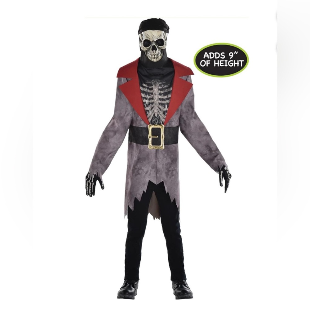 Youth Illusion Pirate Costume - Size 8/10 Medium